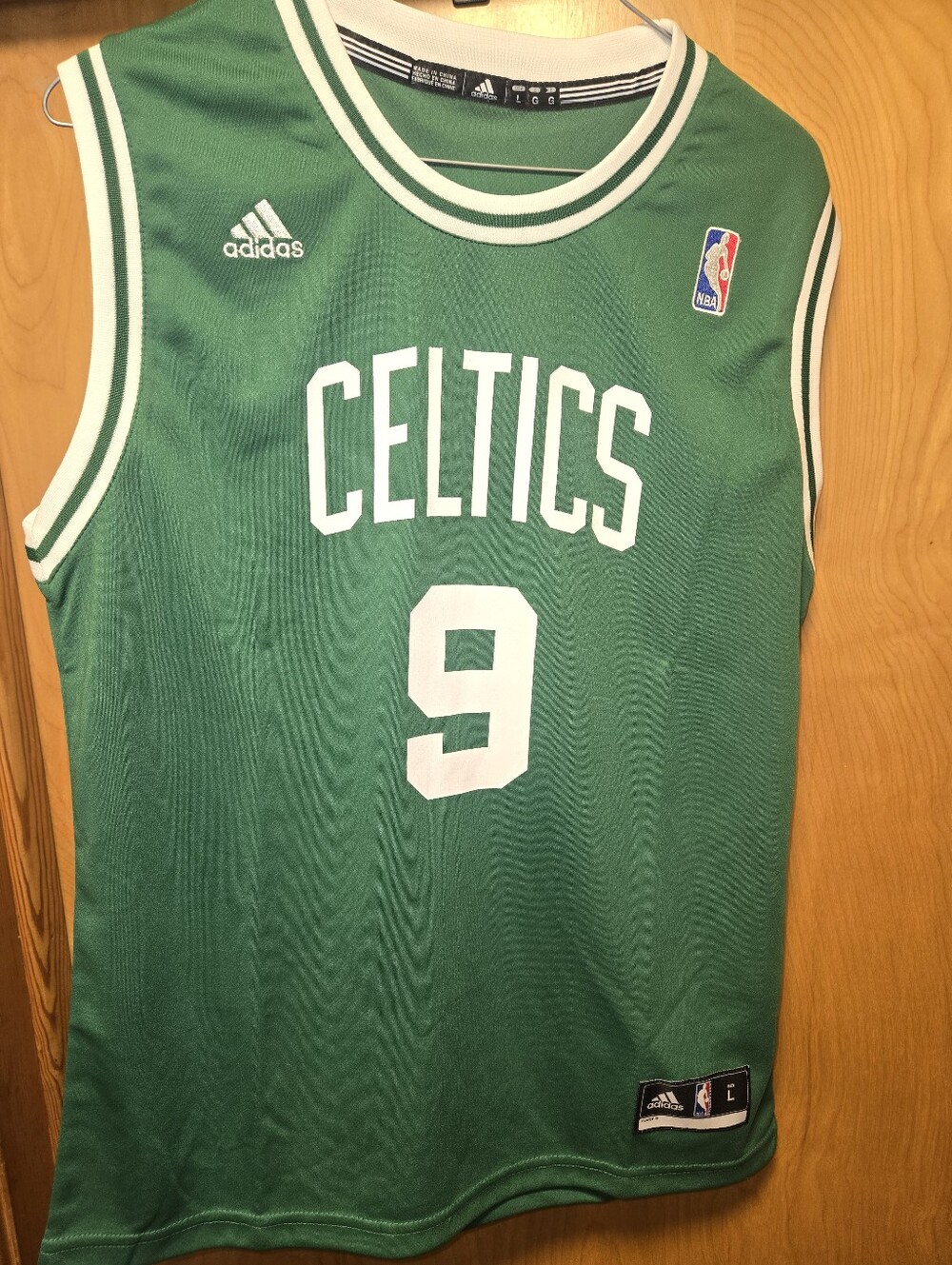 Adidas Rajon Rondo Boston Celtics NBA Jersey Green Youth Large